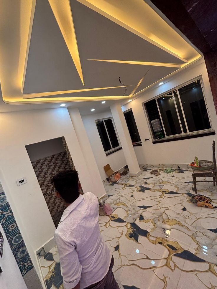تصميم وتنفيذ ديكورات تلفزيون مودرن بأفكار مبتكرة وجذابة.